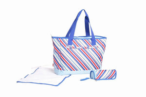 Yodo Striped Tote Nappy Bag Yodo