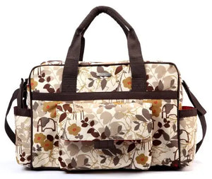 Bellotte Autumn Leaves Patterned Tote Baby Change Bag Bellotte