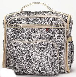 Skinly Stylish Changing Bag for All Wearing Black and White, Multicolored Skinly