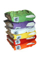 Three Little Imps Premium Range Colour Cloth Nappies (2 inserts each) - Set of 6