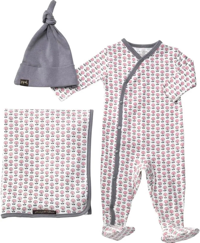 Petunia Pickle Bottom Gift Snuggle Set Mod Mum for Girl (3-6 Months) Petunia Pickle Bottom