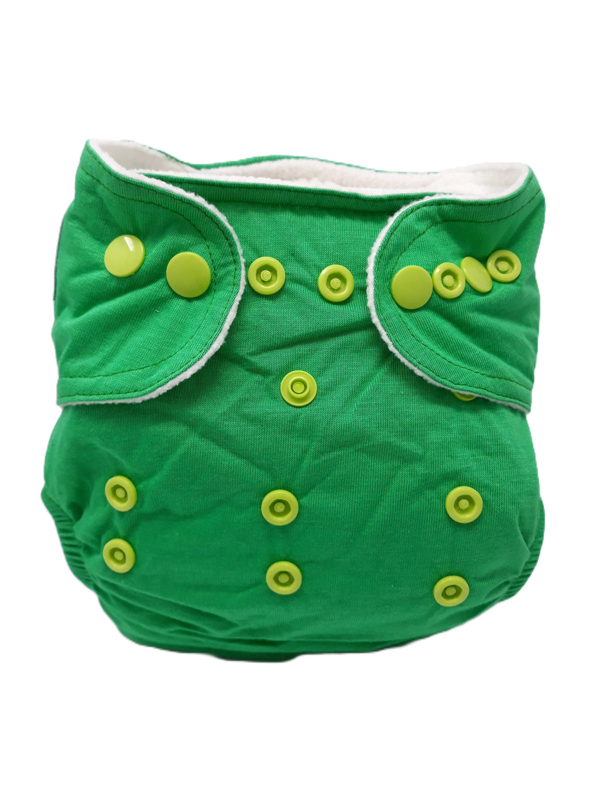 Three Little Imps Bamboo Range Colour Cloth Nappy (inc 2 inserts) - Dark Green Three Little Imps
