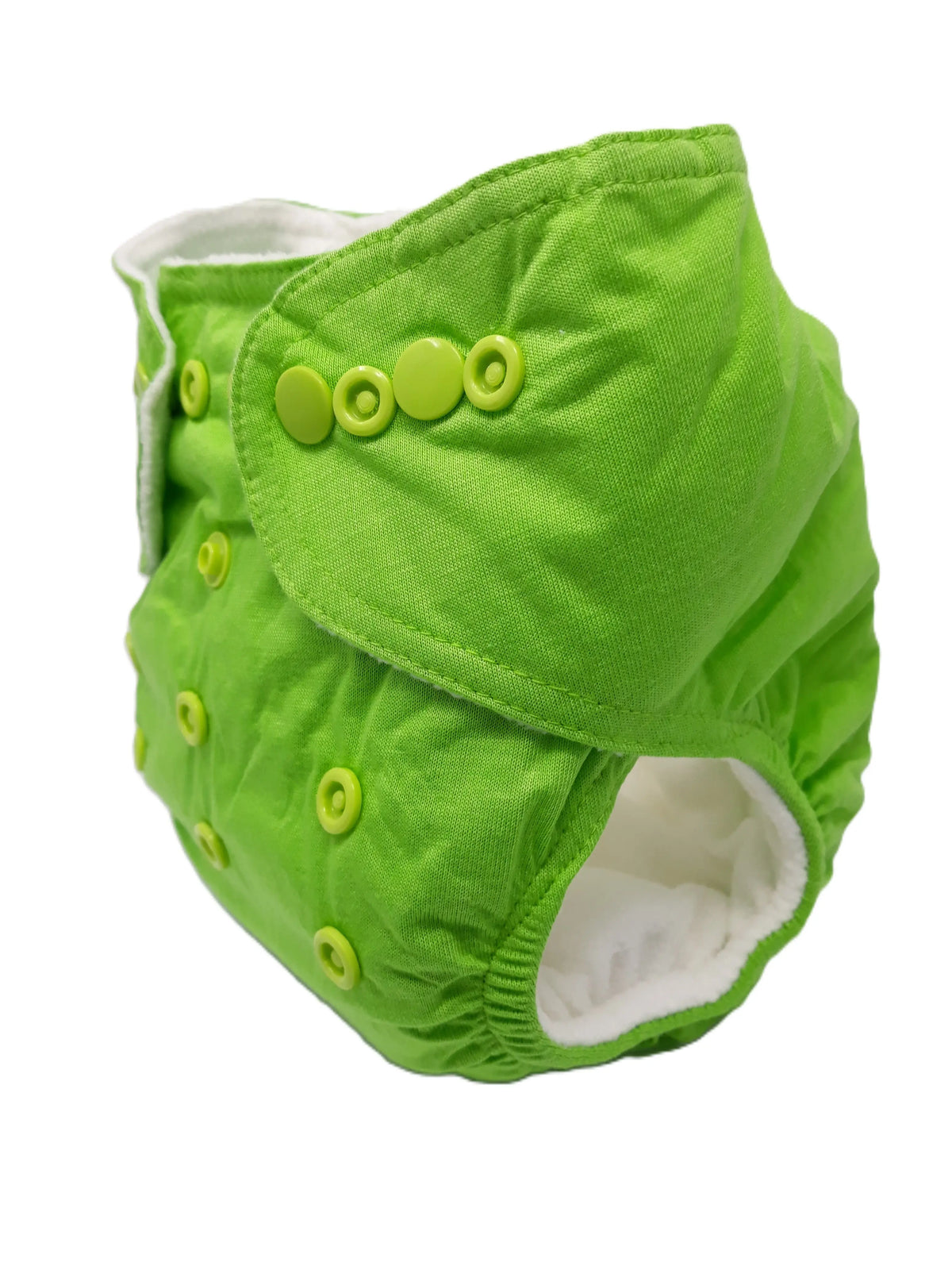 Three Little Imps Bamboo Range Colour Cloth Nappy (inc 2 inserts) - Light Green Three Little Imps