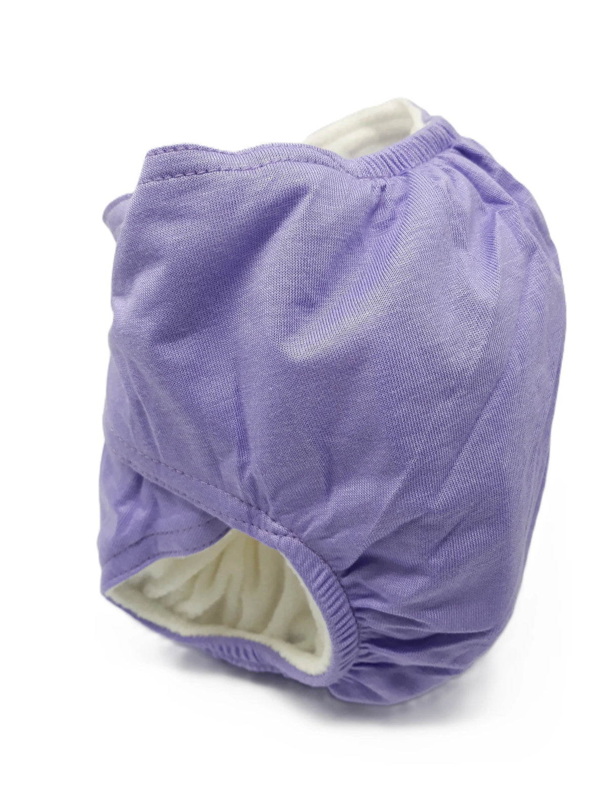 Three Little Imps Bamboo Range Colour Cloth Nappy (inc 2 inserts) - Purple Three Little Imps