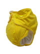 Couche Lavable de Three Little Imps en Bambou (avec 2 inserts) - Jaune