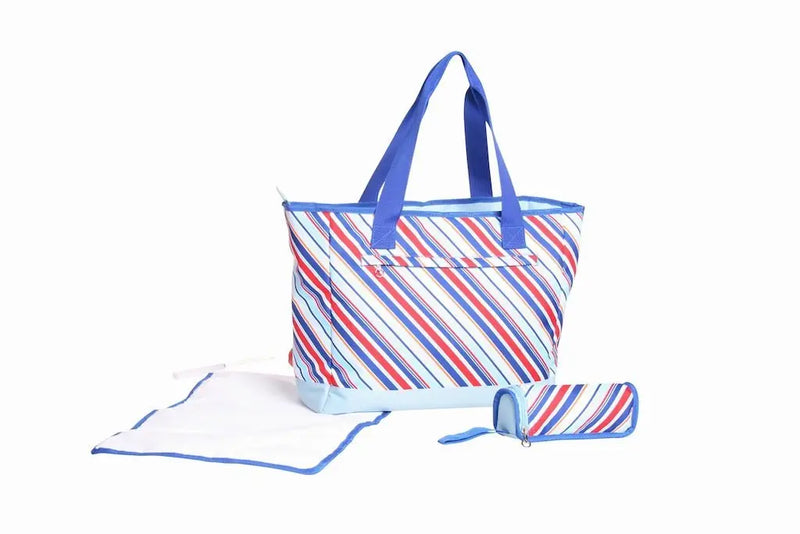 Yodo Striped Tote Nappy Bag Yodo