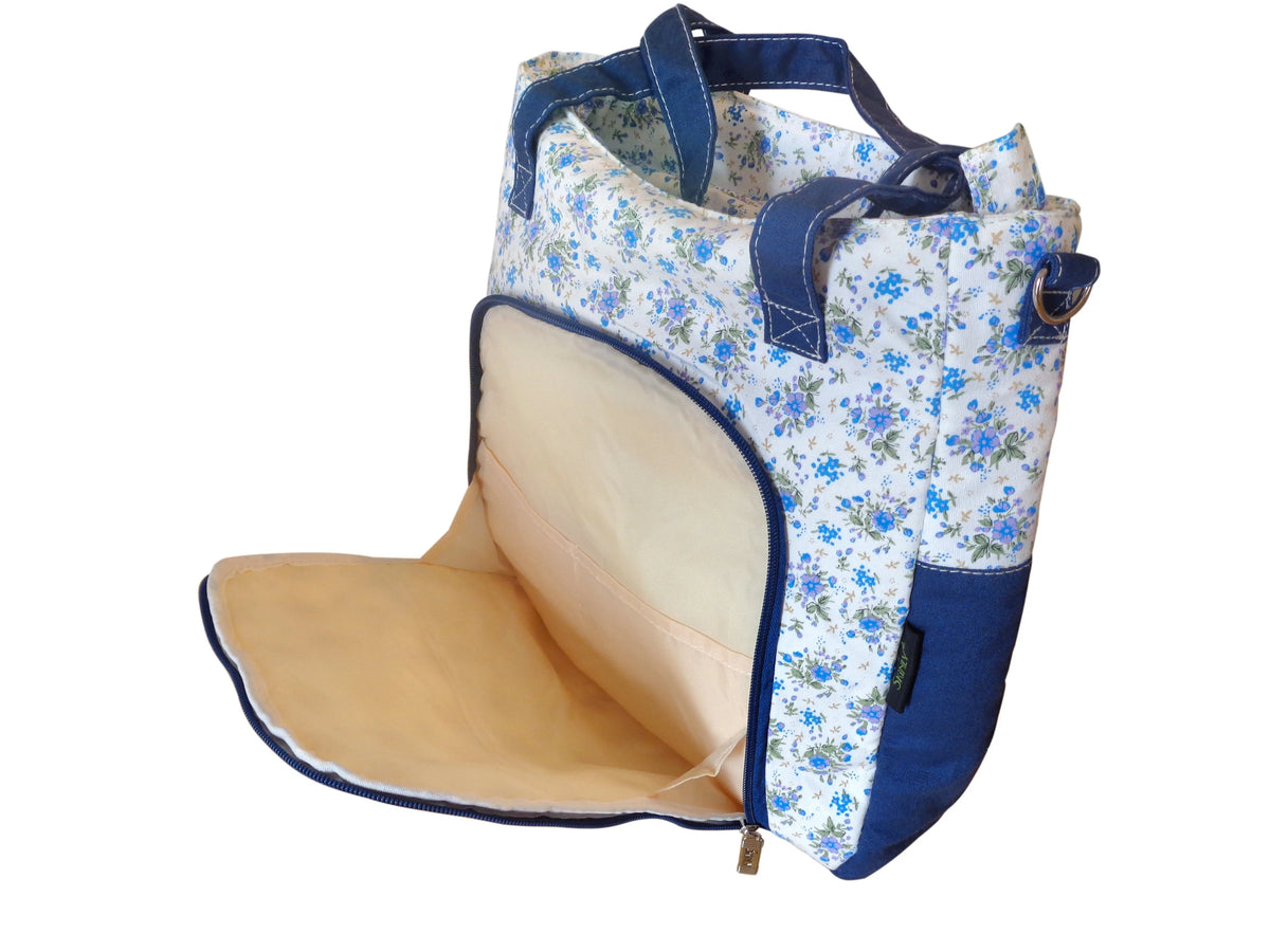 Skinly backpack with a floral design, summer style Skinly