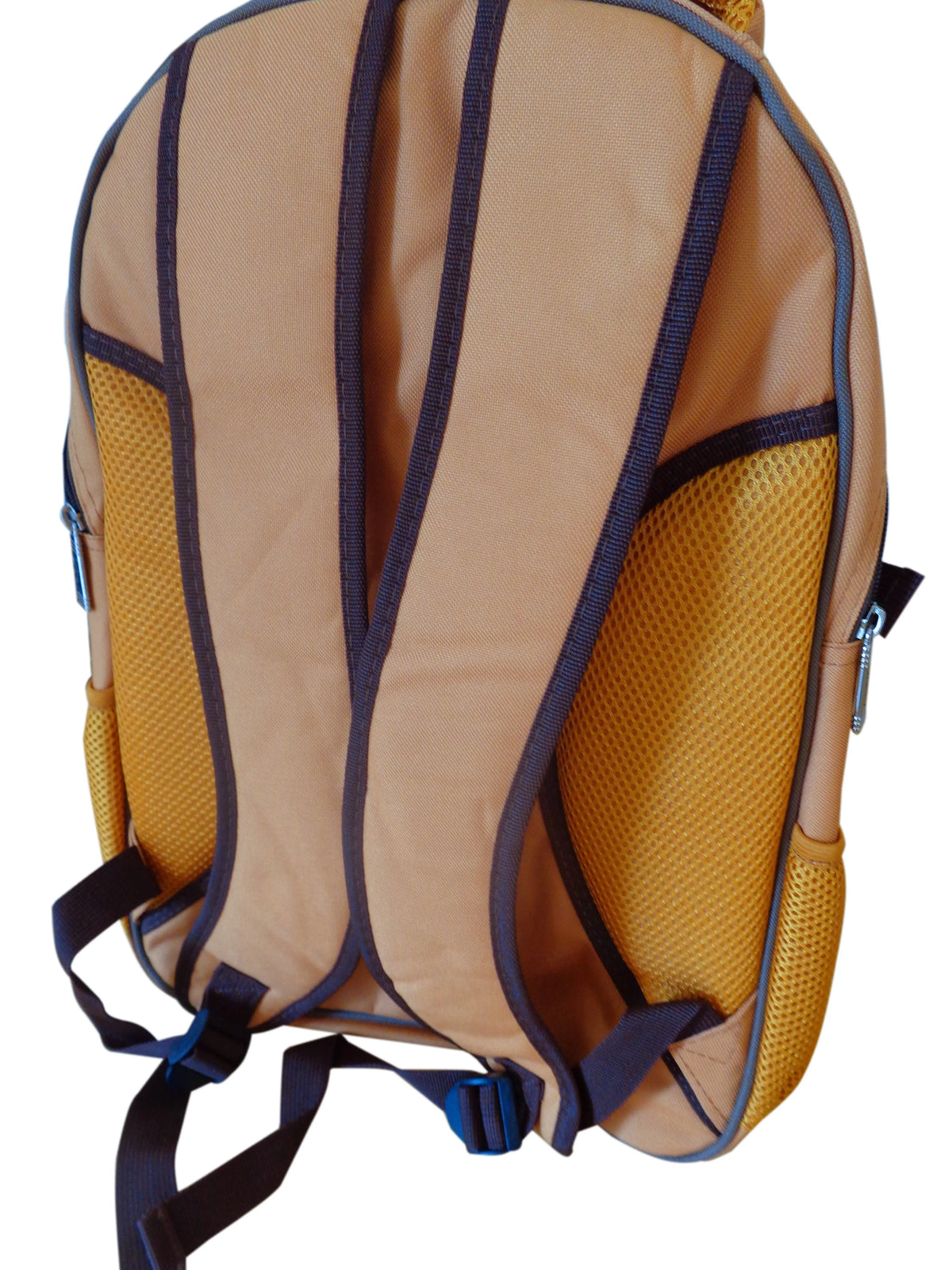 Skinly Tough Brown Baby Change Picnic Backpack with ground blanket Skinly