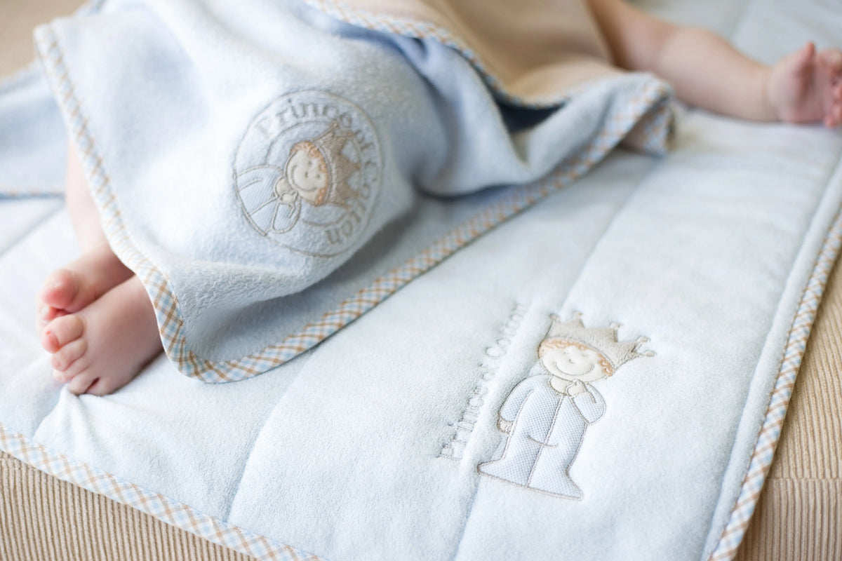 Prince of Cotton luxury sheepy fleece blanket 75cm x 100cm Prince of Cotton