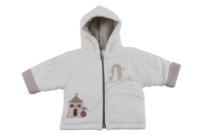 Bisous de Tombouctou - Organic Bamboo/Cotton Anorak (3m) Baby on Board