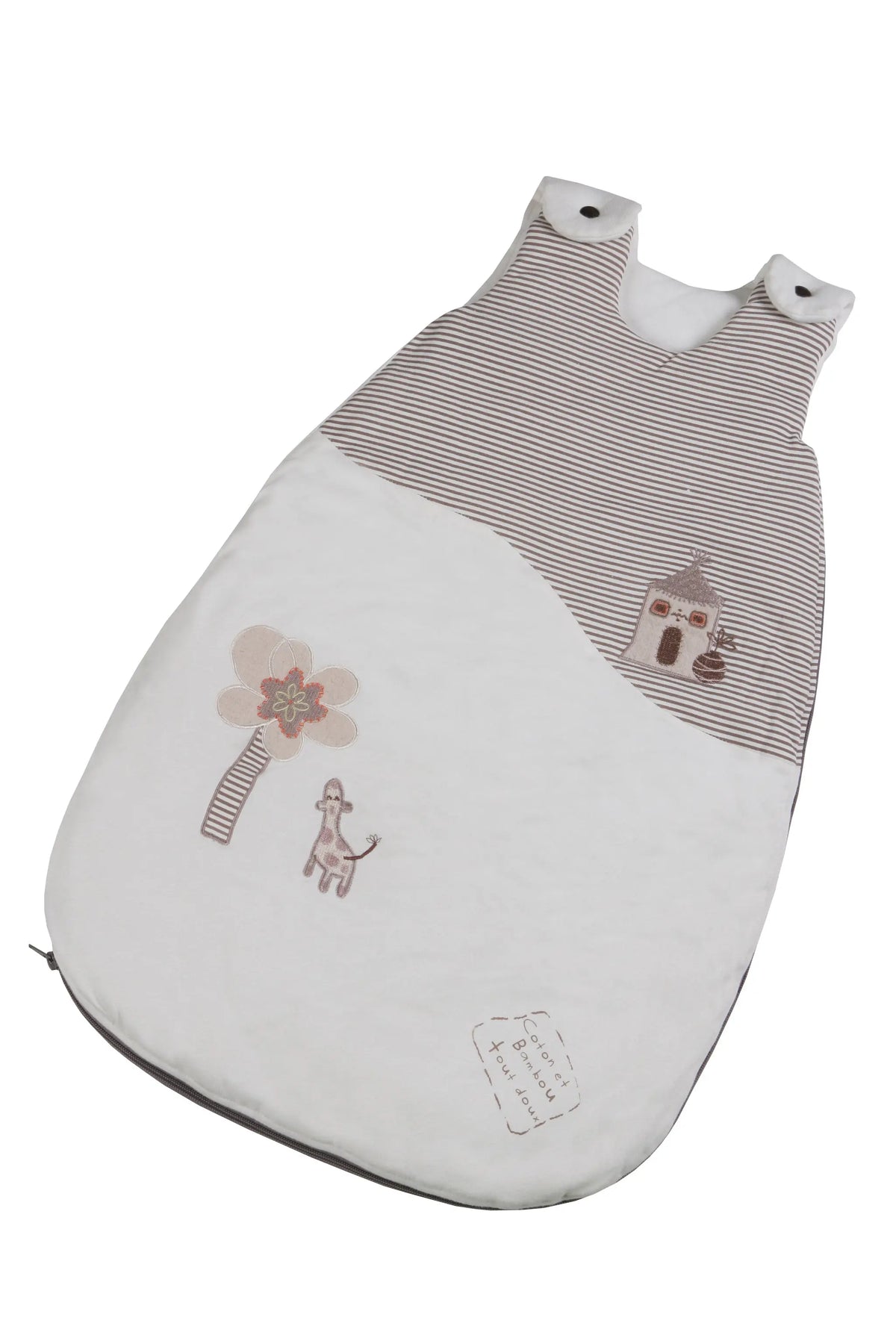nattou schlafsack Bisous de Tombouctou - Bio-Bambus/Baumwoll-Schlafsack 70cm