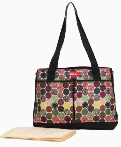 Yodo Multi-Colour Spot Patterned Tote Baby change Bag Yodo