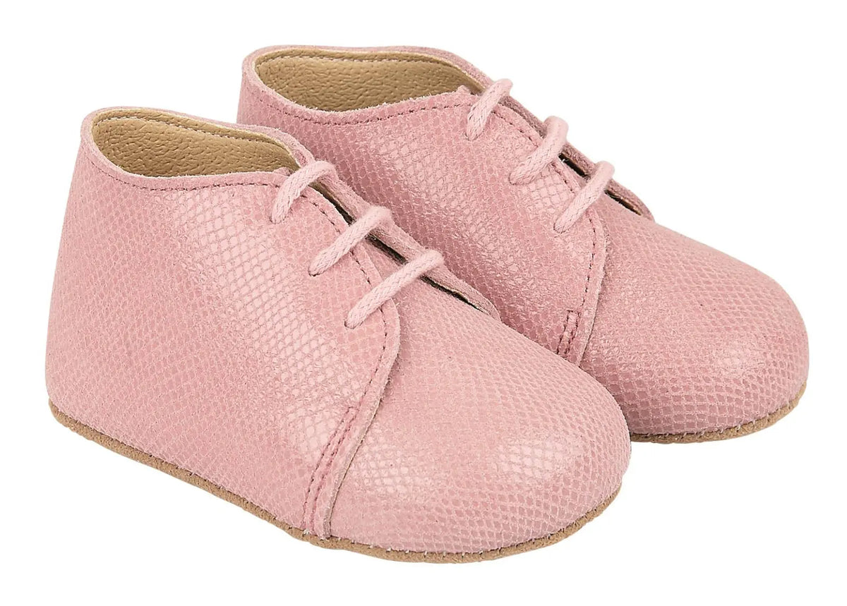 Early Days Real Leather Pink Girls First Shoes Made in UK - Charlie Range Size 3 / 19 Early Days