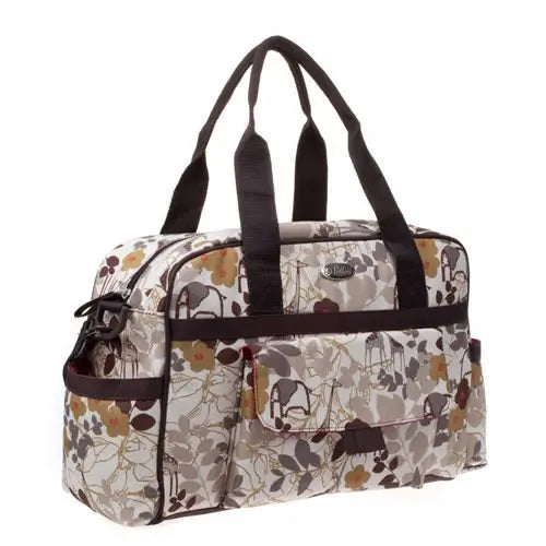 Bellotte Autumn Leaves Patterned Tote Baby Change Bag Bellotte