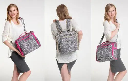Skinly Stylish Changing Bag for All Wearing Black and White, Multicolored Skinly