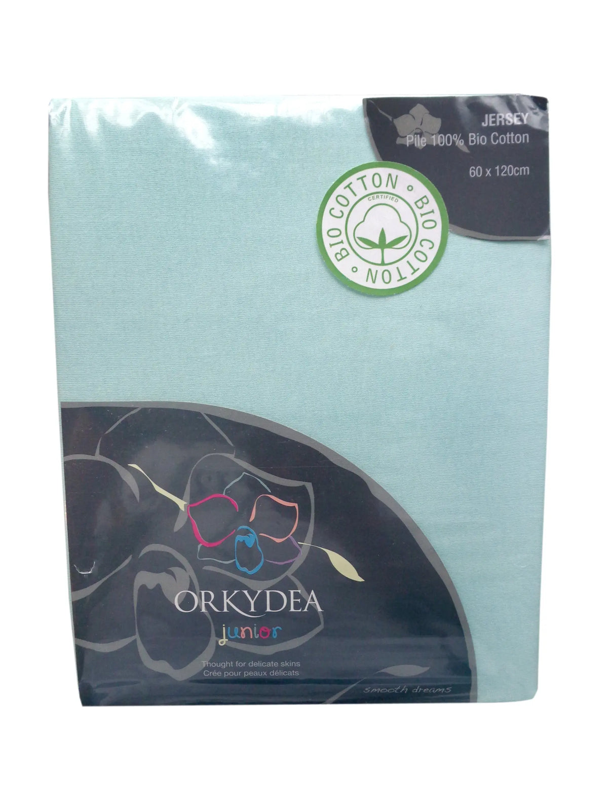 Orkydea Organic Soft Junior Range Flat Sheet in Jersey Cotton Fibre Orkydea