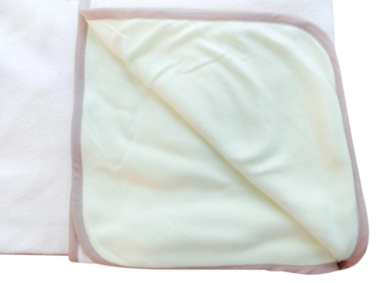 Prince of Cotton luxury sheepy fleece blanket 75cm x 100cm Prince of Cotton