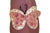 Chaussures pour bébé en cuir souple faites main Three Little Imps - Beau pappillon lilas