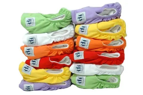 Three Little Imps Premium Range Colour Cloth Nappies (2 inserts each) - Set of 12 Three Little Imps