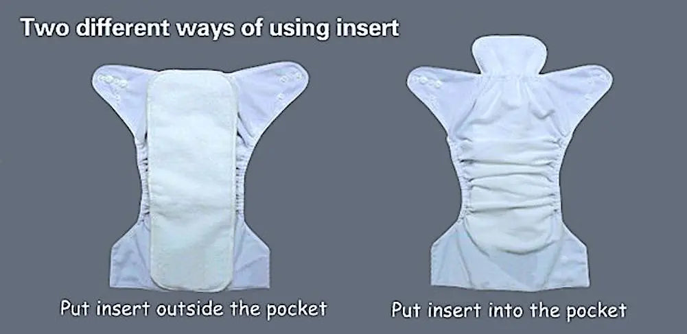 Three Little Imps Cloth Nappy Inserts - Set of 5 Three Little Imps