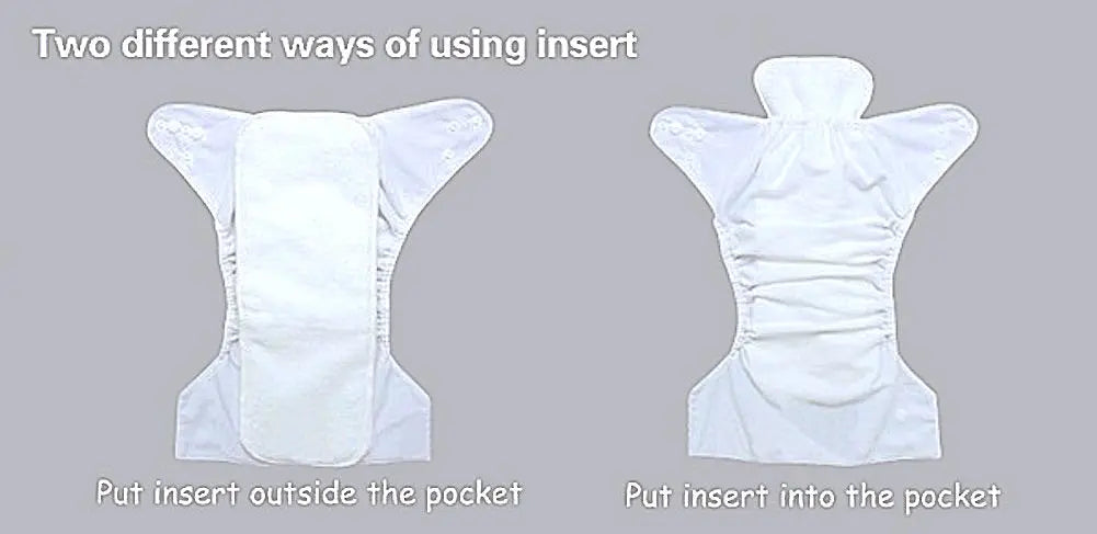 Three Little Imps Cloth Nappy Bamboo Inserts - Set of 5 Three Little Imps