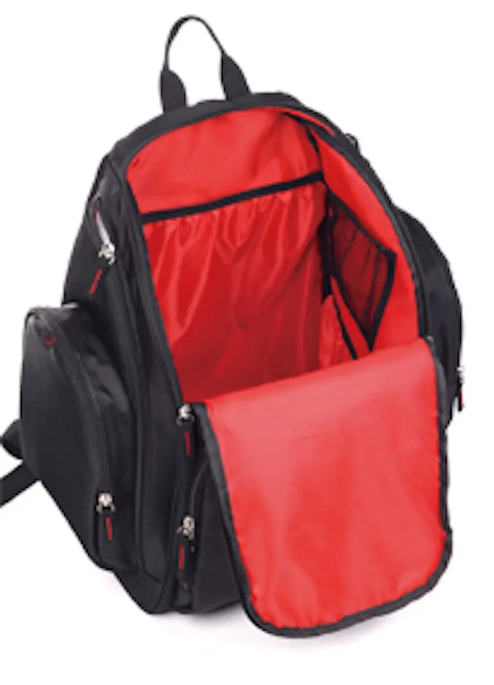 Stylish and Durable Black Backpack by Three Little Imps - Travel Rucksack for Mum and Dad Three Little Imps