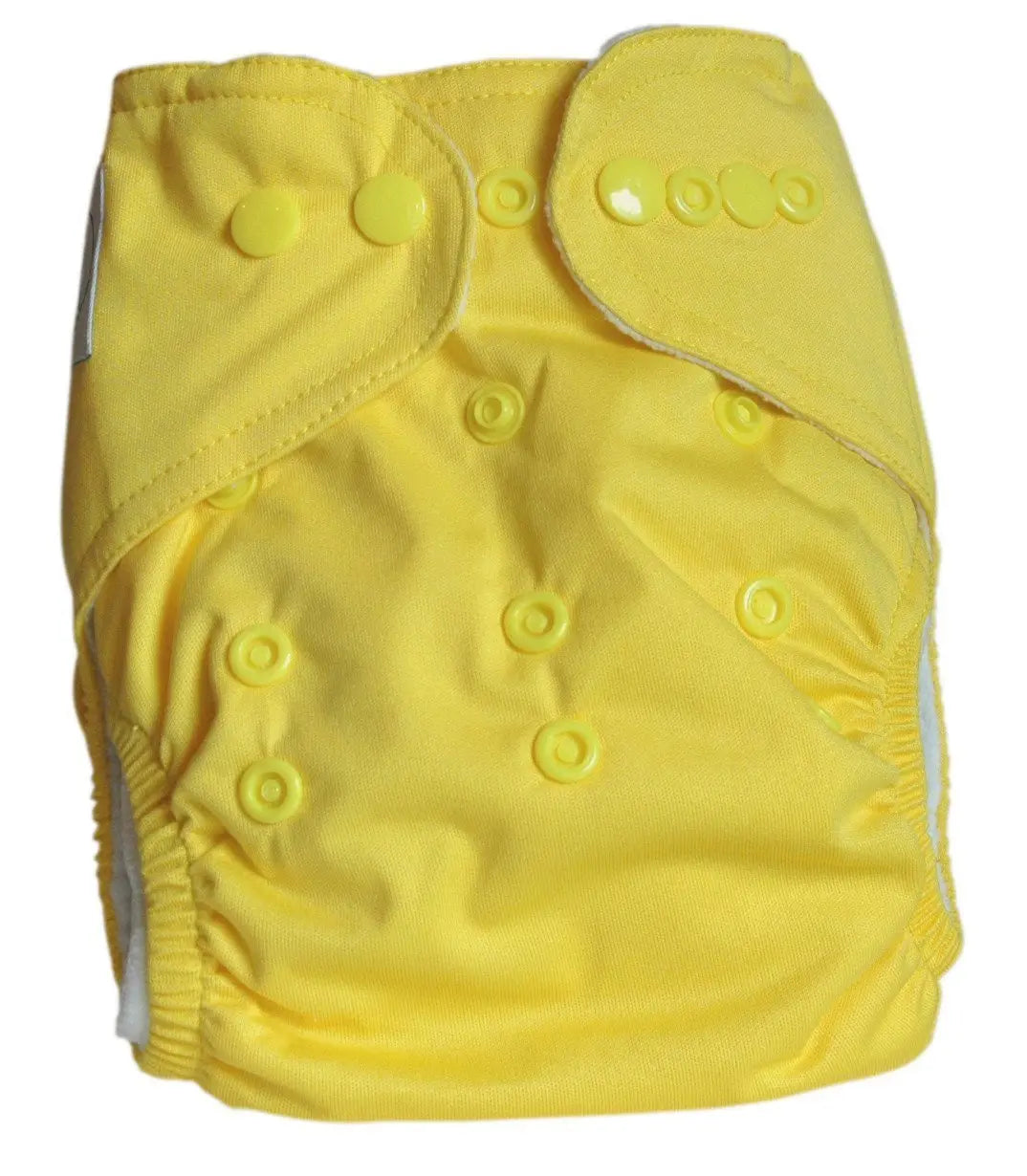 Three Little Imps Premium Range Colour Cloth Nappy (inc 2 inserts) - Yellow Three Little Imps