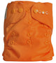 Three Little Imps Premium Range Colour Cloth Nappy (inc 2 inserts) - Orange
