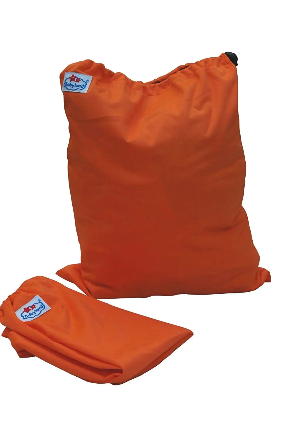 Three Little Imps Single Colour Cloth Nappy Wet Bag (Orange) Three Little Imps