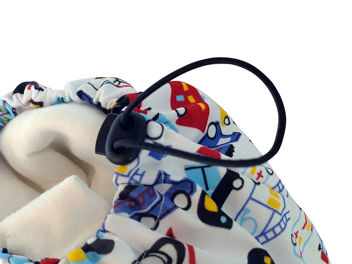Three Little Imps Patterned Cloth Nappy Wet Bags - Set of 3 - Little Boy themes Three Little Imps