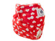 Three Little Imps Minky Patterned Cloth Nappies (inc inserts)-Set of 5 for girls