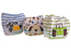 Three Little Imps Soft Reusable Practical Toddler Training Pants - Set of 3 Colourful Individual Patterns - (18-24m up to 11kg) - Set A - Size Small