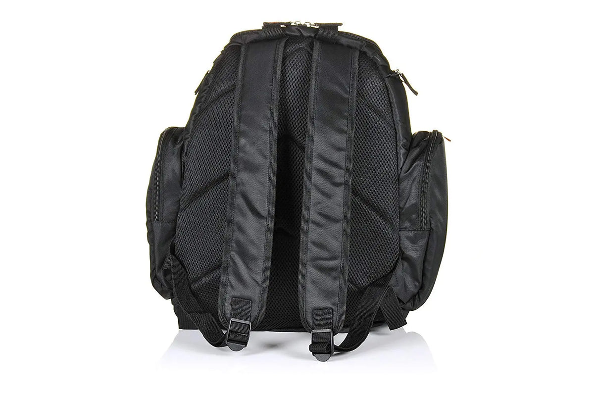 Stylish and Durable Black Backpack by Three Little Imps - Travel Rucksack for Mum and Dad Three Little Imps