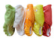 Three Little Imps Minky Range Colour Cloth Nappies (inc inserts) - Set of 5