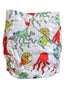 Three Little Imps Patterned Cloth Nappy (inc 2 inserts) - Under the Sea